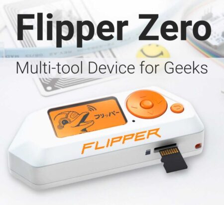Portable Flipper Zero showcasing its intuitive interface and versatile features.